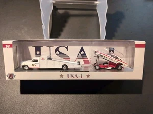 M2 USA-1 Bruce Larson 1973 Chevrolet C30 Hauler/1969 Camaro Funny Car S44 25-19 - Picture 1 of 7