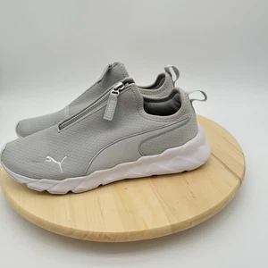 PUMA Weave Zip Women’s Sneakers 193923-05 Grey l Silver Size 7 US 9.5 - Picture 1 of 18