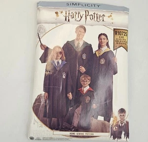 Simplicity 8723 Harry Potter Adult Kids Robe Top Tie Costume Sewing Pattern - Picture 1 of 1