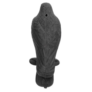 Crow Decoy PE Black Simulation Courtyard Decoration With Pole For Attracting - Picture 1 of 22