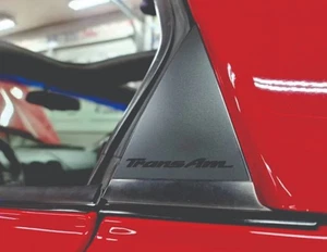 Sail Panel Trim Overlay Decal 2x fits 93-02 Firebird / Trans Am - Imagen 1 de 1