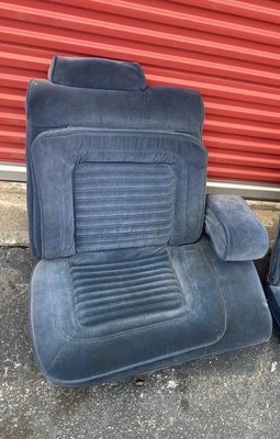 Chevrolet Caprice Passenger Manual Seat BLUE - Image 1 of 3