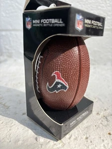 Houston Texans Magnet Bottle Opener Magnetic Football - Picture 1 of 6