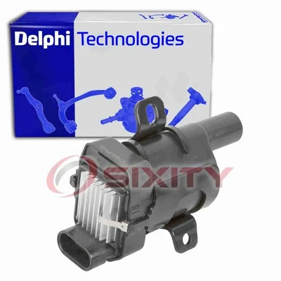 Delphi Ignition Coil for 2000-2006 GMC Yukon XL 2500 6.0L V8 Wire Boot Spark uo - Image 1 of 4