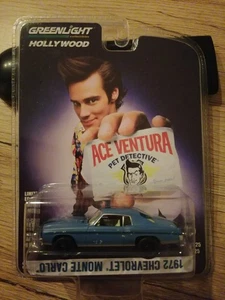 Greenlight 1972 Chevrolet Monte Carlo 1:64 Hollywood Ace Ventura "Fail"  - Foto 1 di 2