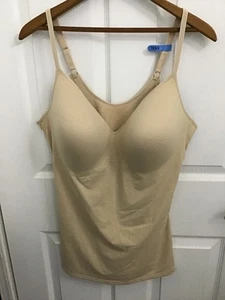 Maidenform Flexxees Cooling Comfort Damen Beige Kabellos Camisole XXXL Neu mit Etikett - Bild 1 von 6