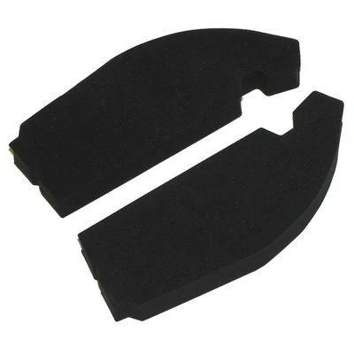 Sellos de rejilla de apertura de limpiaparabrisas de ventilación superior para capó Pontiac Lemans GTO 1964-67 2 piezas Foto 1 de 4