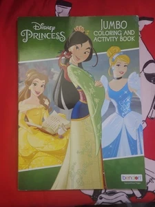 Disney Princess Jumbo Coloring And Activity Book - Picture 1 of 3