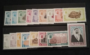 EXTREMELY RARE DUBAI 1963 CAT VALUE GBP 225.00, 1ST SET STAMPS MNH COMPLETE SET - Picture 1 of 1