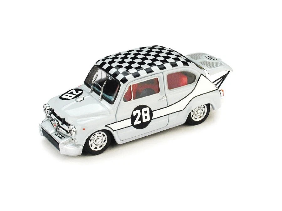 Modellino Auto scala 1:43 Brumm diecast FIAT ABARTH 1000 modellismo statico - Immagine 1 di 1