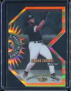 FRANK THOMAS 1997 DONRUSS PREFERIDO X-PONENCIAL POTENCIA ACETATO TROQUELADO #d/3000 - Imagen 1 de 2