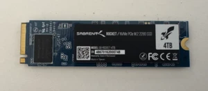 Defective Sabrent Rocket 4TB PCIe M.2 2280 NVMe SB-Rocket-4TB (Cannot Detect) - Afbeelding 1 van 1