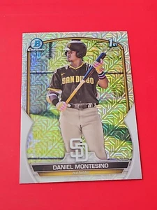 Daniel Montesino 2023 Bowman Chrome Mega Mojo #BCP-114, San Diego Padres - Imagen 1 de 3