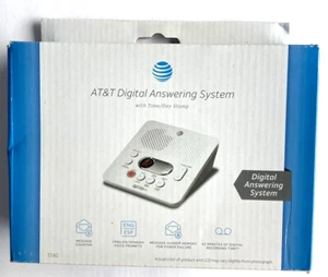 Sistema de contestador automático digital AT&T ATT1740 60 minutos teléfono de acceso remoto - Imagen 1 de 3