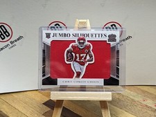 2015 Crown Royale Jumbo Silhouettes Football Card #JS-CC Chris Conley 55/99