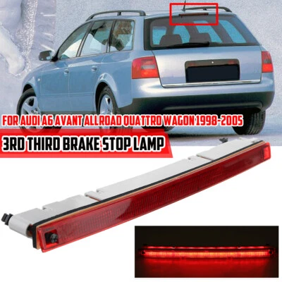 High Level RED 3RD Third Brake Stop Light FOR AUDI A6 S6 C5 AVANT 1998-2005 CB - Image 1 of 4