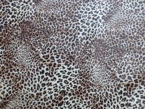 Lambskin leather with Baby Leopard Print butter soft w/silky smooth finish - Picture 1 of 7