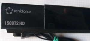 Renkforce 1500T2 HD DVB-T2 Receiver Deutscher DVB-T2 Standard (H.265) - Bild 1 von 7