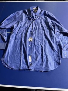 NORDSTROM HH-Blu taglia 16 - 34 con etichetta 100% cotone - Foto 1 di 8