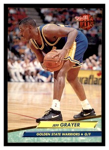 1992 Ultra #262 JEFF GRAYER Golden State Warriors ~F7NN