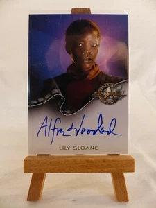 Star Trek Cinema 2000 autograph trading card A4 Alfre Woodard as Lily Sloane - Picture 1 of 3