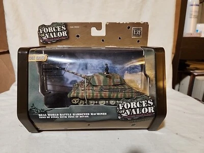 Unimax Forces of Valor 1:72 German King Tiger, Normandy 1944, No. 95201 - Image 1 of 4