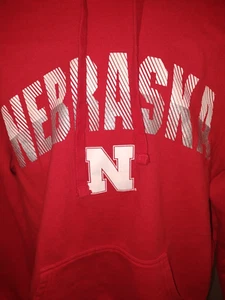 Erwachsene klein Nebraska Husker Cornhusker Hoodie Langarm Pullover Sweatshirt   - Bild 1 von 7