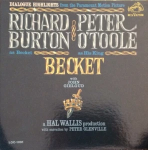 Becket Film Dialogue- O'Toole, Burton, Gielgud 1964 LOC-1091 Vinyl 12'' - Picture 1 of 1