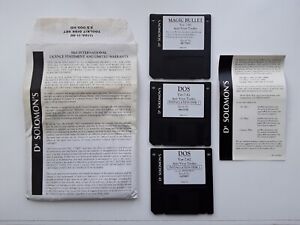 Vintage Dr Solomon's Antivirus Toolkit Ver. 7.62 for DOS - on three Floppy Disks
