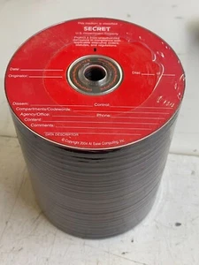 DVD CLASSIFIÉ SECRET US GI 100 pièces + R double couche 16 x ébauches 4,7 Go !!!!! - Photo 1/5