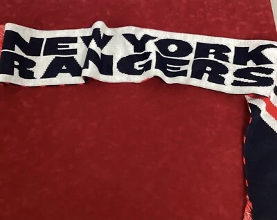 Bufanda New York Rangers Reebok 60’ 2014 NHL Hockey Stadium Series Yankee Stadium Foto 1 de 4