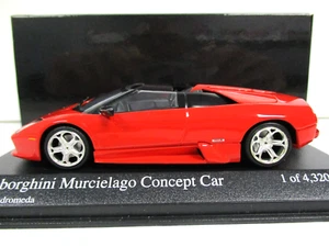 PAUL'S MODEL ART / MINICHAMPS LAMBORGHINI MURCIELAGO CONCEPT CAR (RED) 1/43 - Picture 1 of 18