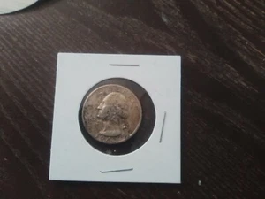 ESTADOS UNIDOS. 25 centavos de plata. Denver, 1964 D. "Washington Quarter." KM-164. - Imagen 1 de 2