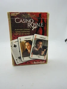 Vintage James Bond 007 Cartamundi Casino Royale Playing Cards Pack Poker Playing - Picture 1 of 18