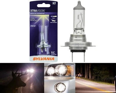 Sylvania Xtra Vision H7 55W One Bulb Head Light High Beam Replace Upgrade Lamp - Image 1 of 4