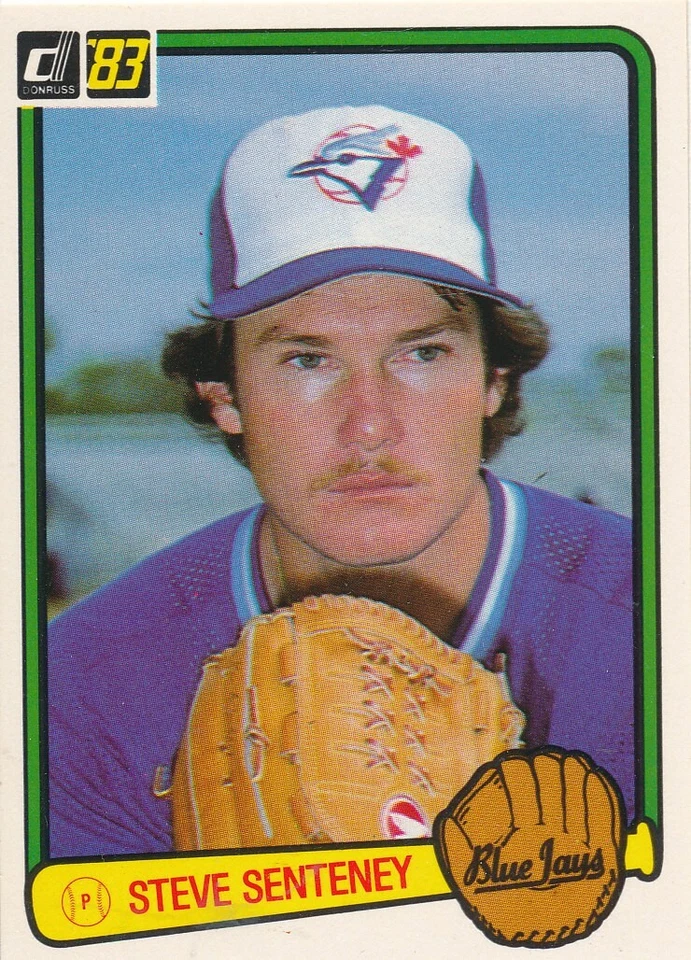 Steve Senteney 1983 Donruss #52 RC Toronto Blue Jays baseball card - Image 1 of 1