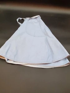 Sale! Vintage 70er Jahre Handarbeit Denim hellblau Wickelrock Damen S/XS Taschen - Bild 1 von 6