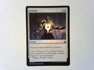 Foil Rebuke Battlebond - Magic the Gathering Mtg White - Picture 1 of 1