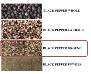 3.5 lbs  Premium PURE India Ground Black Pepper, From INDIA - Picture 1 of 1