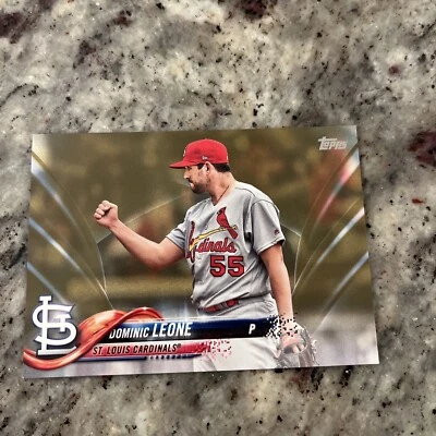 2018 Topps Update Gold #US223 Dominic Leone Cardinals 661/2018 - Image 1 of 2