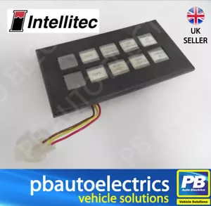 Intellitec 879 Programmable Switch Panel 10 way 24v Yel/Grn Bright - 00-00879-01 - Picture 1 of 2