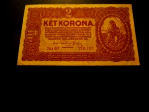 Hungría: P-57, 2 coronas, 1920 * Mujer * un UNC menos - Imagen 1 de 2