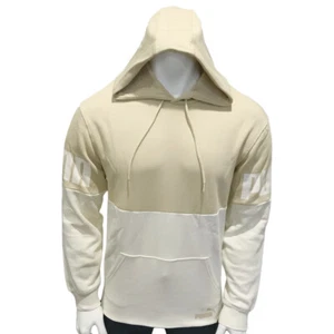 NWT PUMA MSRP $66.99 LOGO MEN'S IVORY LONG SLEEVE HOODIE SWEATSHIRT SIZE S - Bild 1 von 5