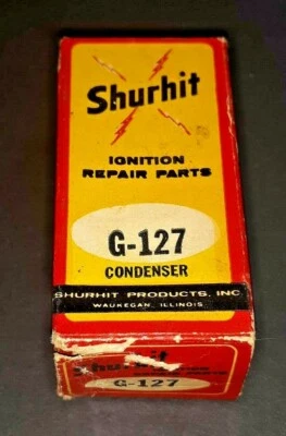 Repuesto de reparación condensador Shurhit G-127 vintage NOS Foto 1 de 4