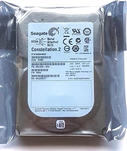 1 TB SAS Seagate Constellation.2 ST91000640SS 7200rpm 64MB 2,5" Festplatte Neu - Picture 1 of 1