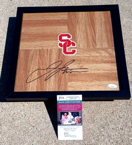 JUJU WATKINS SIGNED + FRAMED 12X12 Floor JSA COA USC TROJANS WOMENS BASKETBALL - Picture 1 of 2