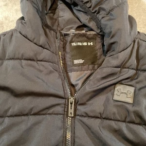 Boys UNDER ARMOUR  insulated full zip hooded coat jacket Size  YXL - Picture 1 of 6