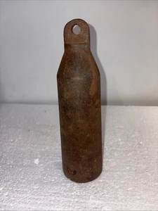 Antiguo Reloj Abuelo Hierro Fundido Peso - GW#1 - Imagen 1 de 4