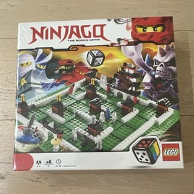 LEGO Ninjago The Board Game 3856 234 pcs Complete Set Sealed Box Ages 8+