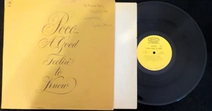 Autographed by Rusty Young LP Epic KE-31601 POCO A Good Feelin' To Know Plays NM - Picture 1 of 4